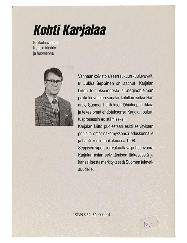 Kaikki lähdimme kohti Karjalaa.. - Historiakirjat - 10105247150 - 1