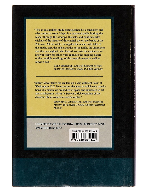 Myths in stone : religious dimensions of Washington, D.C - Jeffrey F. Meyer - Tietokirjat ja oppaat - 10105247253 - 1