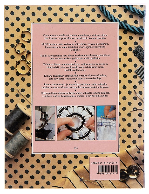 Suuri sisustustekstiilien ompelukirja - Elaine Brumstead - Käsityökirjat - 10105247594 - 1
