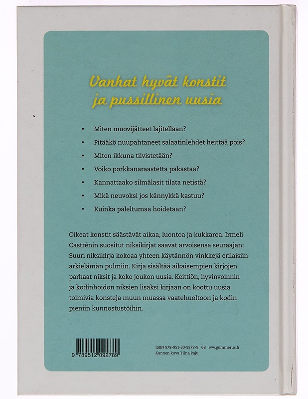 Suuri niksikirja - Irmeli Castrén - Tietokirjat ja oppaat - 10105247677 - 1