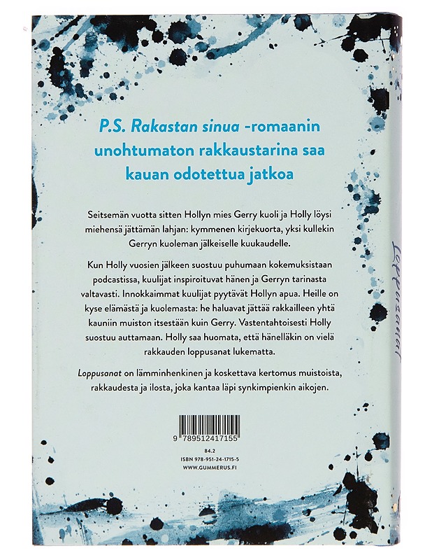 Loppusanat - Cecelia Ahern - Romaanit ja novellit - 10105247972 - 1