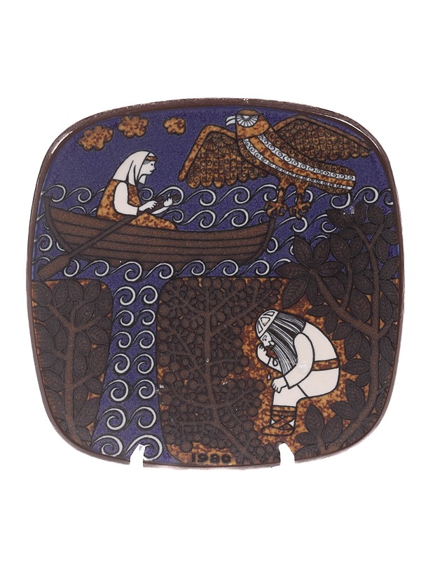 ARABIA Kalevala vuosilautanen 1980 - Designsuosikit - 10105248196 - 0