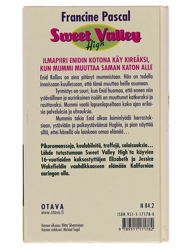 Tukala tilanne - Francine Pascal - Nuorten kirjat - 10105248235 - 1