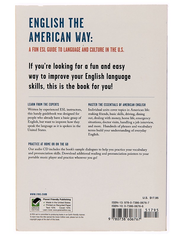 English the american way - Tietokirjat ja oppaat - 10105248379 - 1