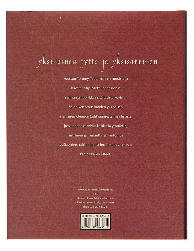 Yksinäinen tyttö ja yksisarvinen - Tommy Tabermann - Runot ja näytelmät - 10105248523 - 1