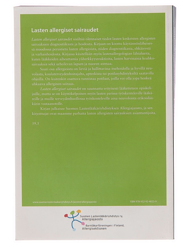 Lasten allergiset sairaudet - Minna Kaila - Tietokirjat ja oppaat - 10105248533 - 1