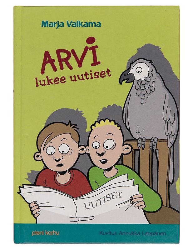 Arvi lukee uutiset - Marja Valkama - Lastenkirjat - 10105248880 - 0