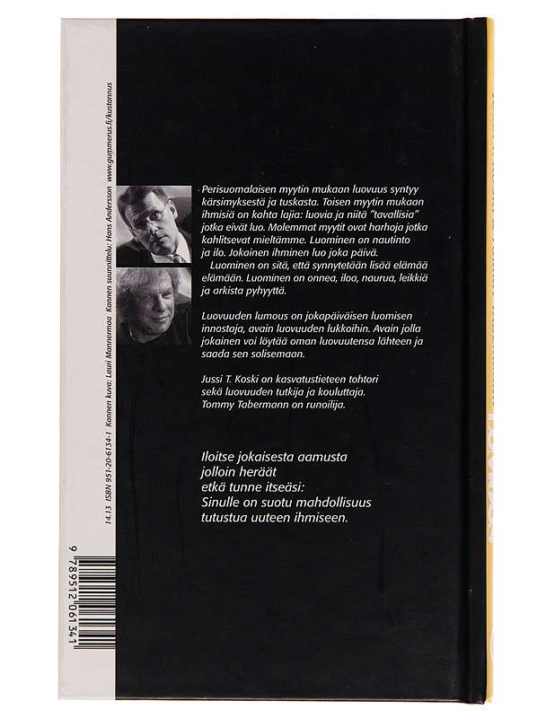 Luovuuden lumous - Jussi T. Koski - Runot ja näytelmät - 10105248930 - 1