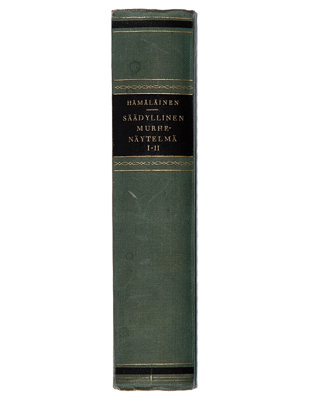 Säädyllinen murhenäytelmä - Helvi Hämäläinen - Romaanit ja novellit - 10105249282 - 1