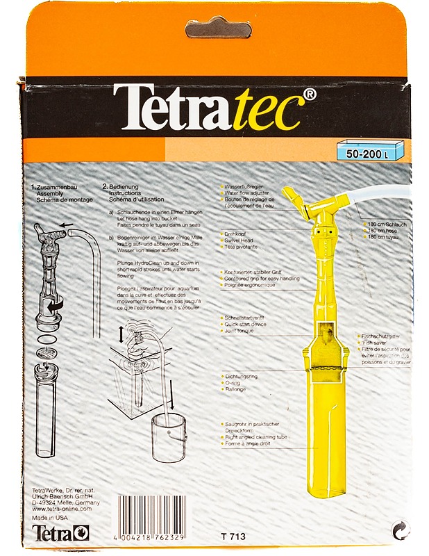 TETRATEC GC40 pohjanpuhdistin - Lemmikkitarvikkeet - 10105249311 - 1
