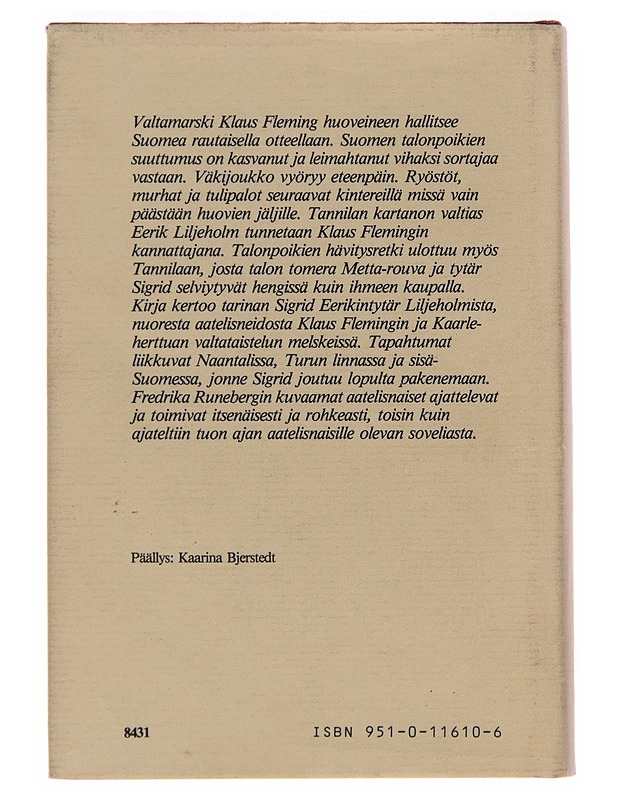 Sigrid Liljeholm - Fredrika Runeberg - Romaanit ja novellit - 10105249653 - 1