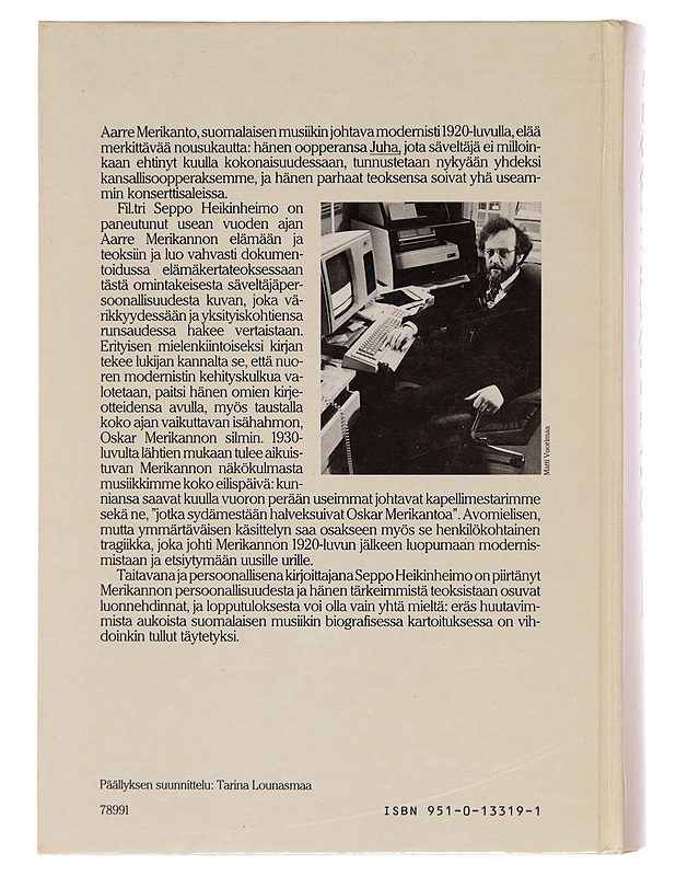 Aarre Merikanto / säveltäjänkohtalo itsenäisessä Suomessa - Seppo Heikinheimo - Musiikki- ja elokuvakirjat - 10105249761 - 1