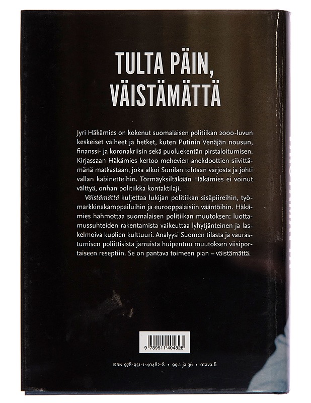 Väistämättä - Jyri Häkämies - Elämäkerrat ja muistelmat - 10105249801 - 1