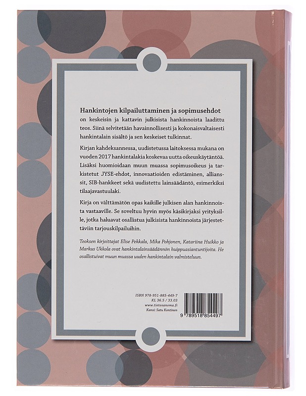 Hankintojen kilpailuttaminen ja sopimusehdot - Elise Pekkala - Tietokirjat ja oppaat - 10105249900 - 1