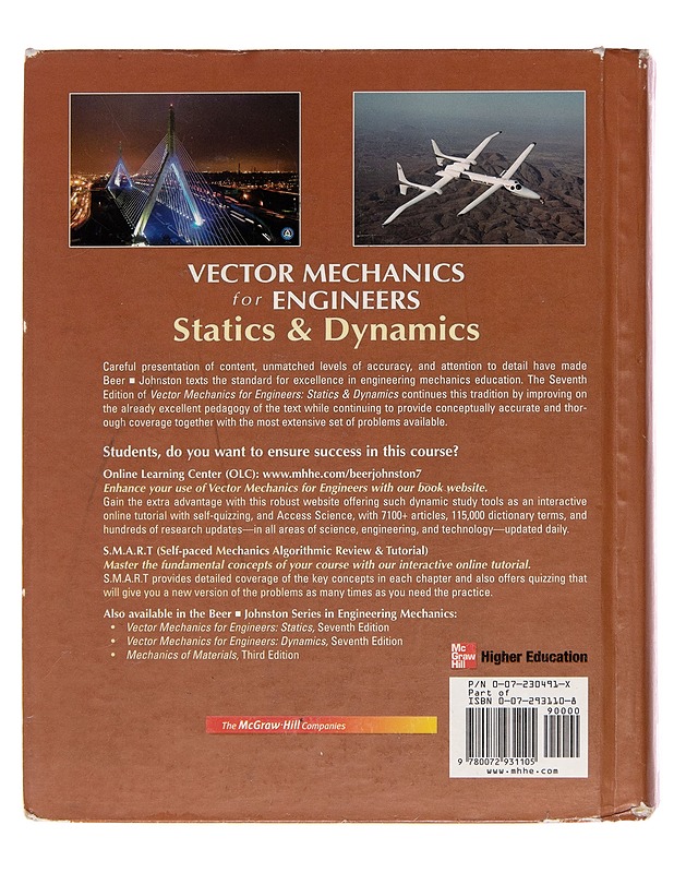 Vector mechanics for engineers: Statics and Dynamics - Tietokirjat - 10105249956 - 1