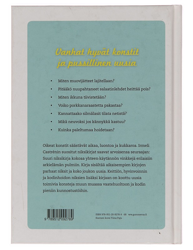 Suuri niksikirja - Irmeli Castrén - Tietokirjat ja oppaat - 10105250173 - 1