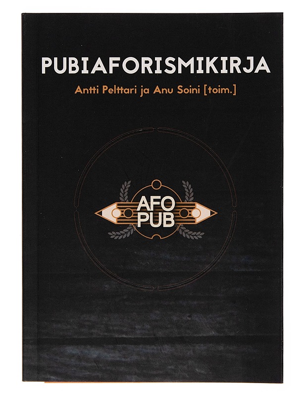 Pubiaforismikirja - Antti Pelttari - Kaunokirjallisuus - 10105250190 - 0