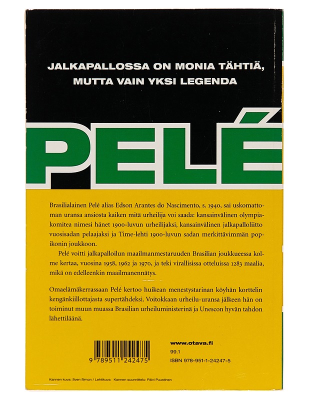 Pelé - Pelé - Elämäkerrat ja muistelmat - 10105250195 - 1