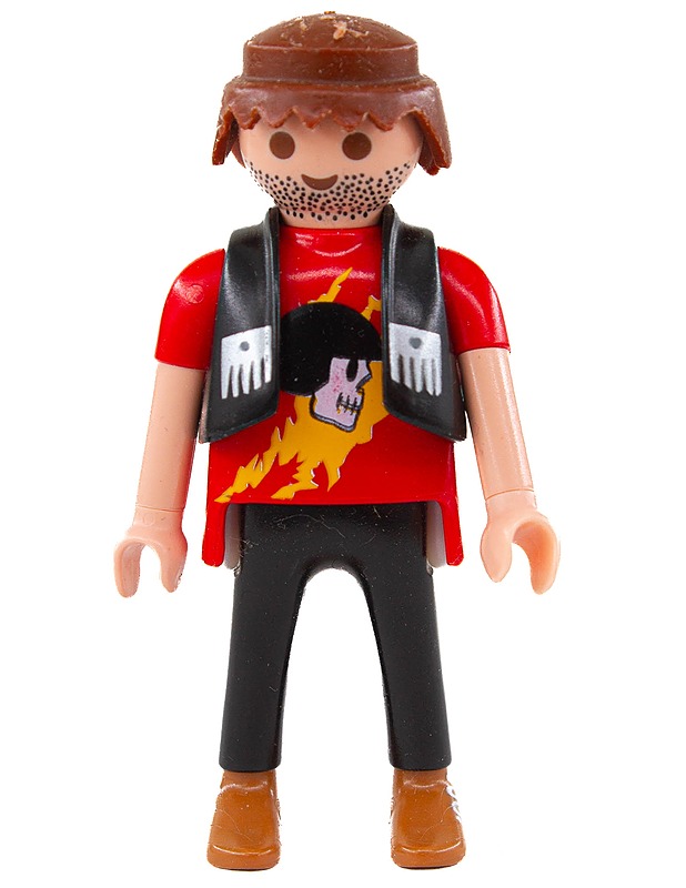 PLAYMOBIL moottoripyöräilijä figuuri - Lasten lelut - 10105250251 - 0