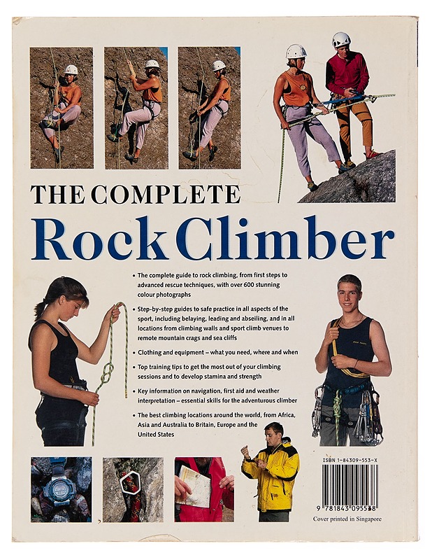 The complete rock climber - Malcolm Creasey - Tietokirjat ja oppaat - 10105250488 - 1
