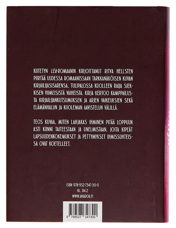 Raija - Ritva Hellsten - Kaunokirjallisuus - 10105250490 - 1