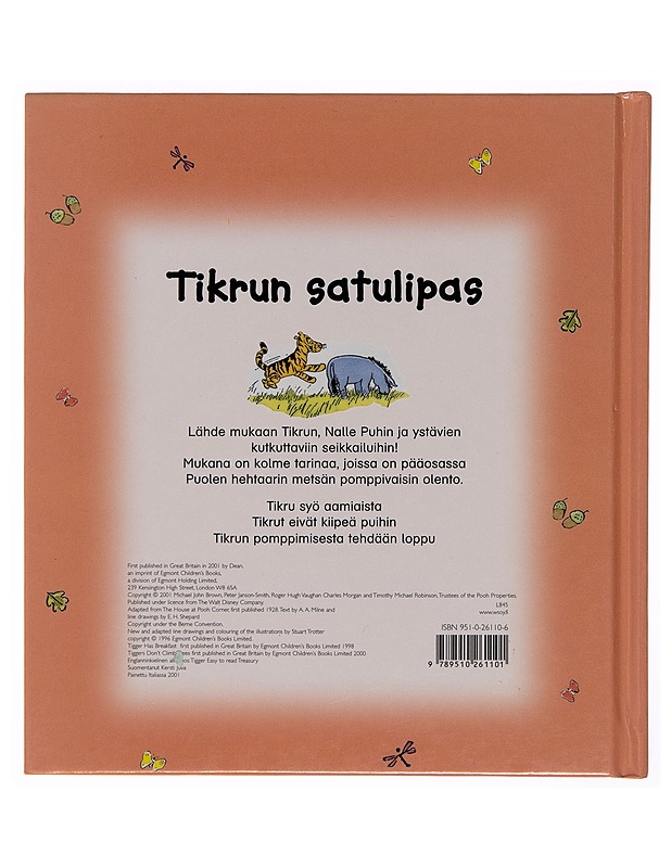 Tikrun satulipas - A. A. Milne - Lastenkirjat - 10105250525 - 1