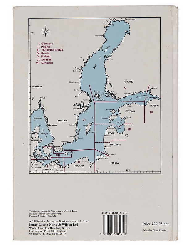 The Baltic Sea : Germany, Poland, the Baltic States, Russia, Finland, Sweden and Denmark - Barry Sheffield - Tietokirjat - 10105250565 - 1