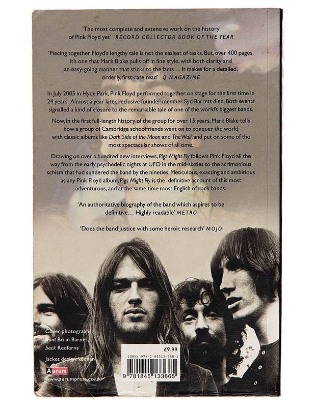 Pigs might fly : the inside story of Pink Floyd - Mark Blake
