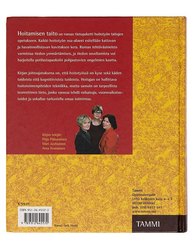 Hoitamisen taito - Ansa Iivanainen - Tietokirjat ja oppaat - 10105250691 - 1