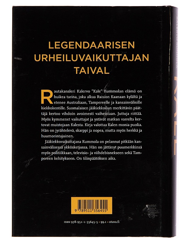 Kale / rautakansleri - Jari Korkki - Kaunokirjallisuus - 10105250888 - 1