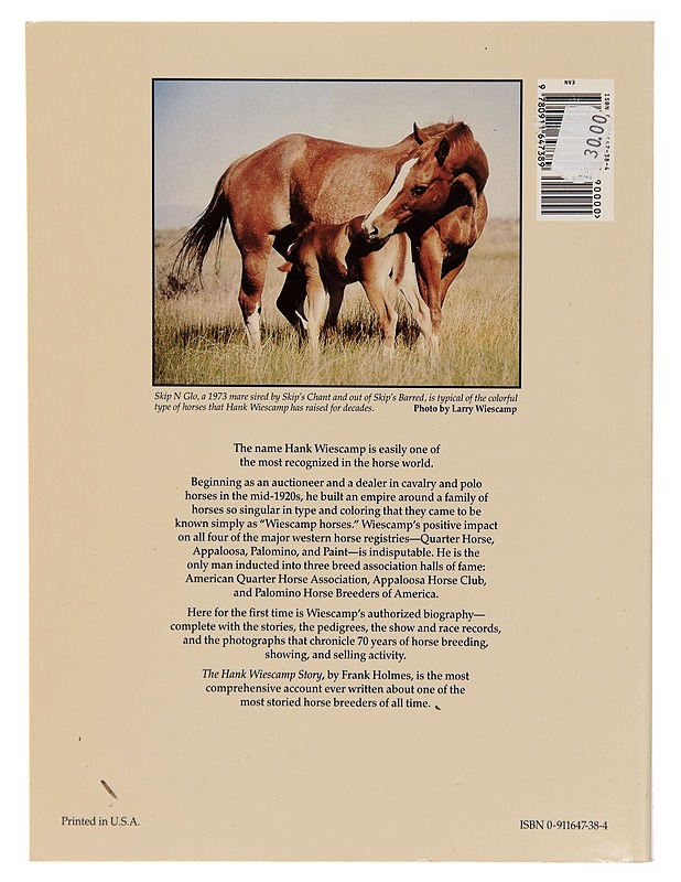 The Hank Weiscamp Story: The Authorized Biography of the Legendary Colorado Horseman - Elämäkerrat ja muistelmat - 10105250989 - 1
