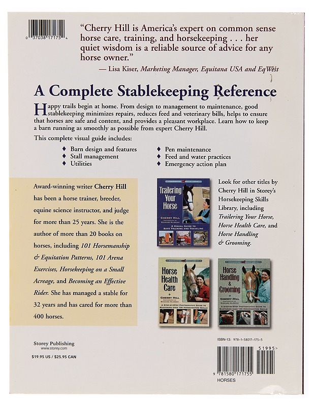 Stablekeeping : a Visual Guide to Safe and Healthy Horsekeeping - Lemmikki- ja luontokirjat - 10105250994 - 1