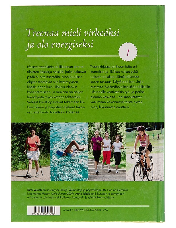 Naisen treenikirja - Kirsi Valasti - Tietokirjat ja oppaat - 10105251073 - 1