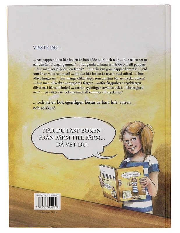 Detta är en bok! : för smarta barn som vill veta mer än pappa om böcker - Jan Kåhre - Lastenkirjat - 10105251175 - 1