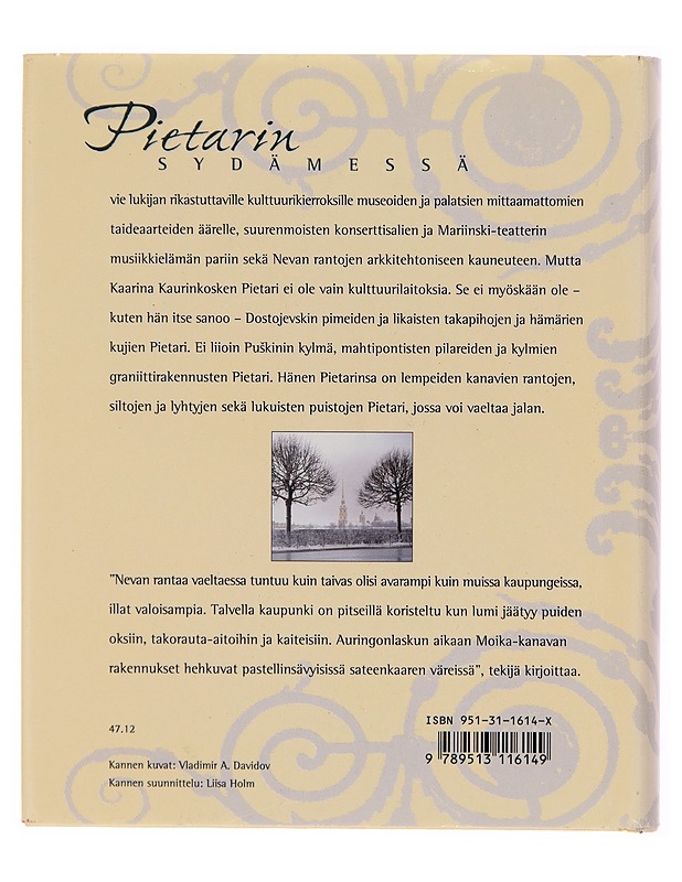 PIETARIN SYDÄMESSÄ - Kaarina Kaurinkoski - Tietokirjat ja oppaat - 10105251170 - 1