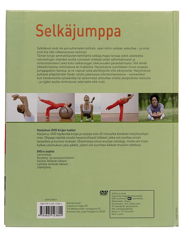 Selkäjumppa : tehokas harjoitusohjelma kotiin - Christa G. Traczinski - Tietokirjat ja oppaat - 10105251177 - 1