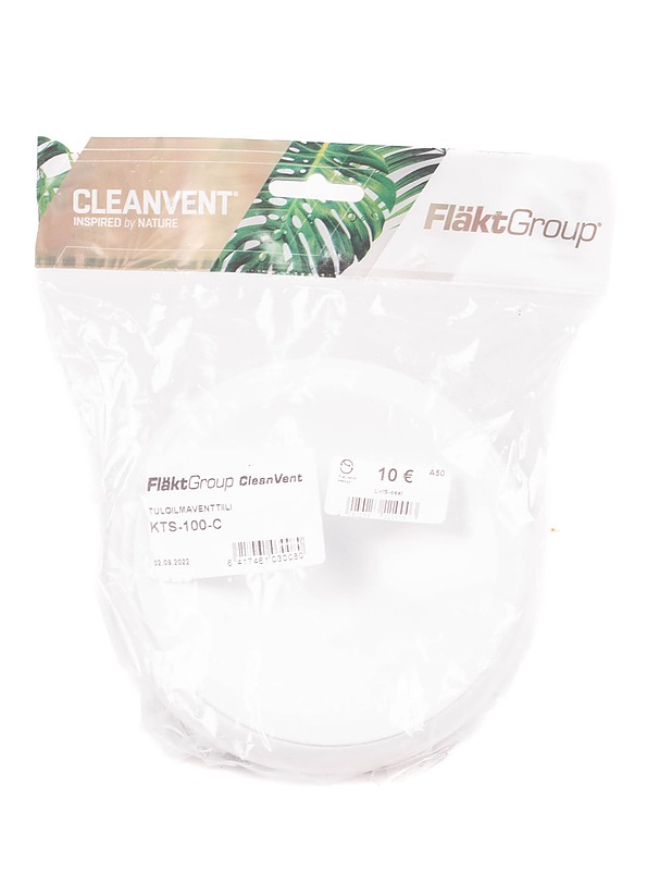 FLÄKTGROUP KTS-100C Tuloilmaventtiili - Rakennustarvikkeet - 10105251213 - 0