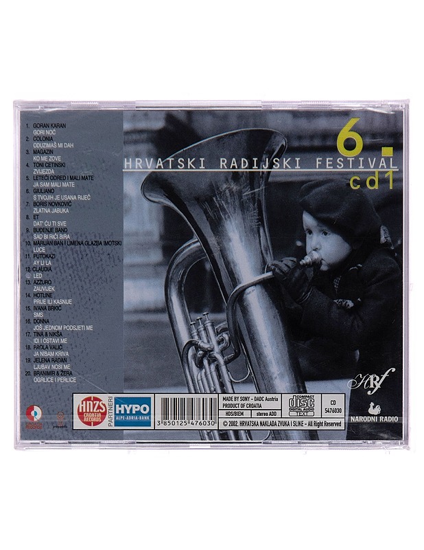 6. Hrvatski Radijski Festival 1 - CD - CD-levyt - 10105251508 - 1