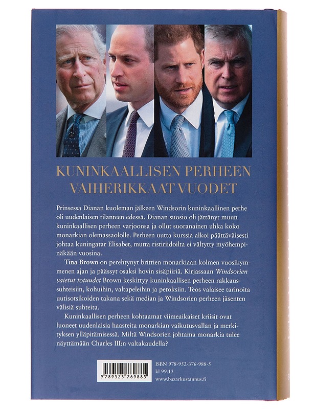 Windsorien vaietut totuudet - Tina Brown - Tietokirjat ja oppaat - 10105251599 - 1