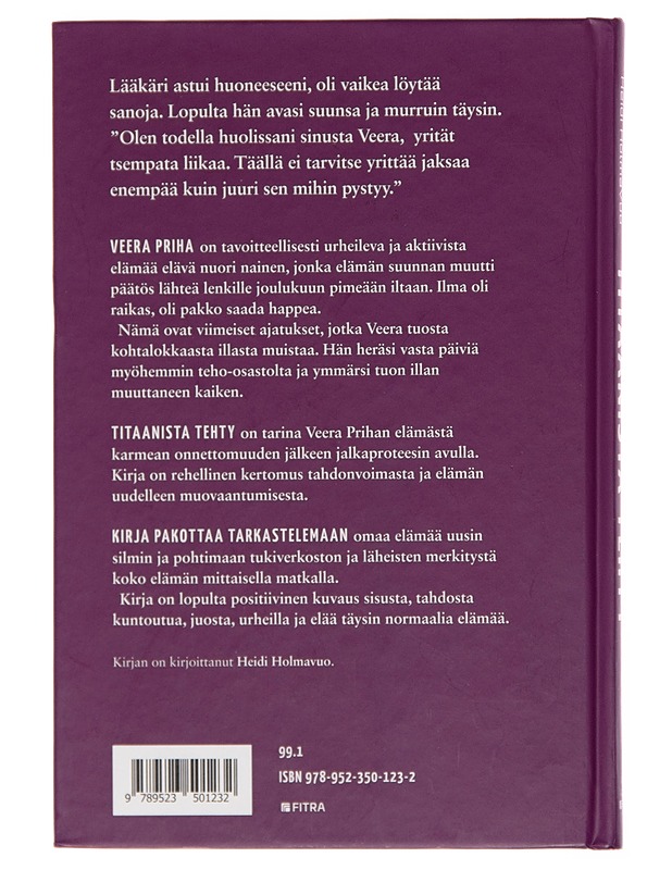 Titaanista tehty - Veera Priha - Elämäkerrat ja muistelmat - 10105251605 - 1