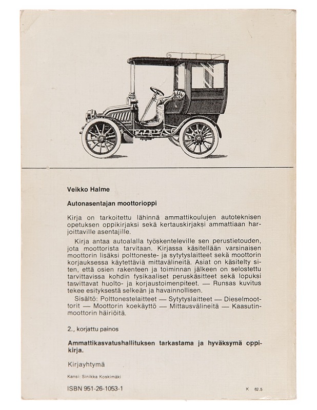 AUTONASENTAJAN MOOTTORIOPPI 2. 02 - VEIKKO HALME - Tietokirjat ja oppaat - 10105251636 - 1