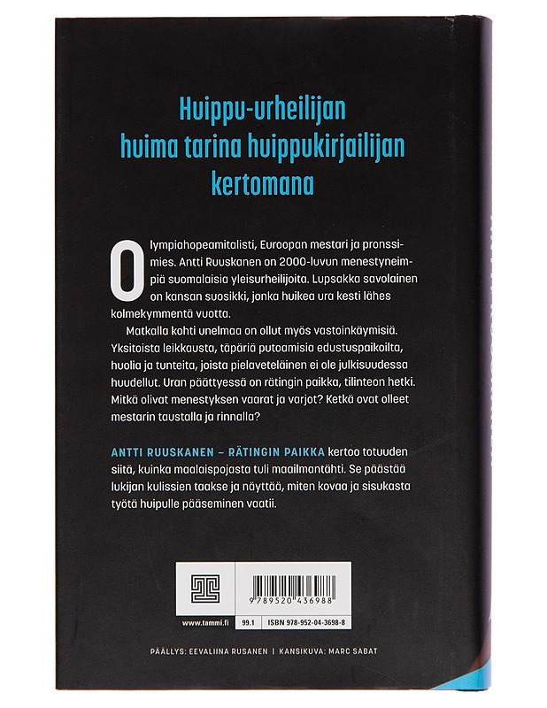 Antti Ruuskanen / rätingin paikka - Leena Lehtolainen - Elämäkerrat ja muistelmat - 10105251823 - 1