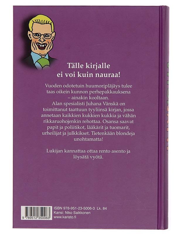 Vuoden vitsijätti - Juhana Vänskä - Kaunokirjallisuus - 10105251973 - 1
