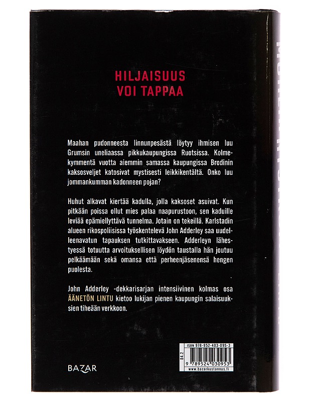 Äänetön lintu - Peter Mohlin - Jännitys ja dekkarit - 10105252273 - 1