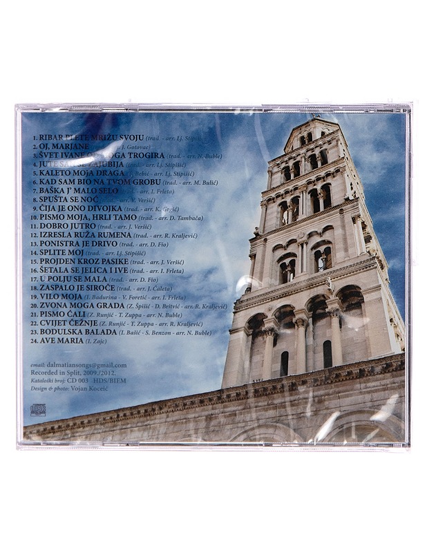 Traditional Dalmatian songs - CD - CD-levyt - 10105252441 - 1