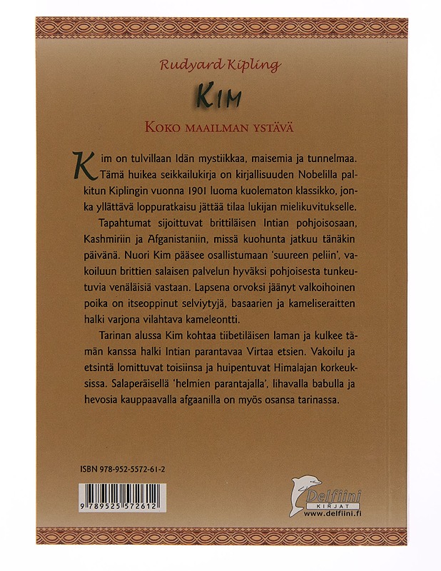 Kim : koko maailman ystävä - Rudyard Kipling - Romaanit ja novellit - 10105252602 - 1