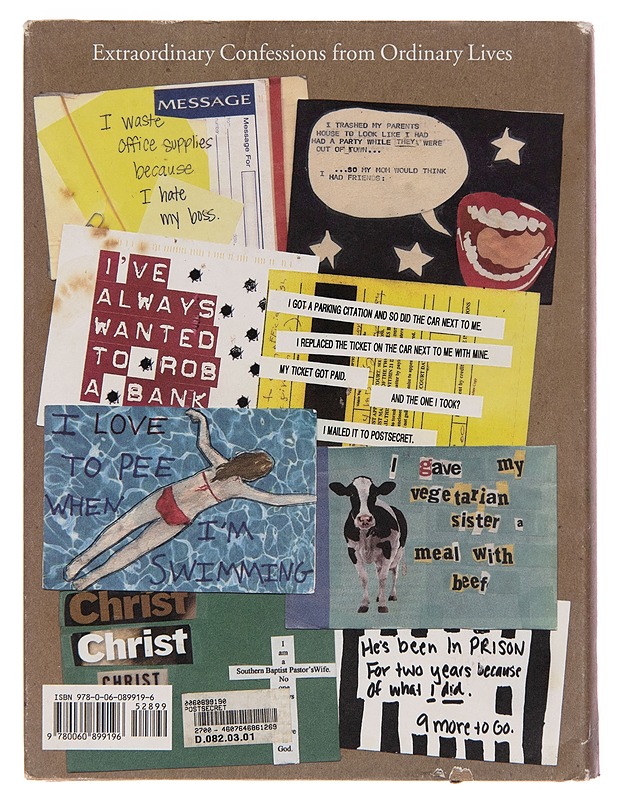 PostSecret : extraordinary confessions from ordinary lives - Frank Warren - Taide- ja kulttuurikirjat - 10105252685 - 1