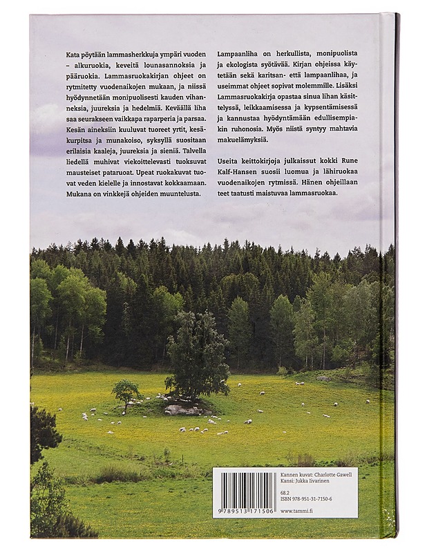 Lammasruokakirja / 100 ohjetta arkeen ja juhlaan - Rune Kalf-Hansen - Ruokakirjat - 10105252805 - 1