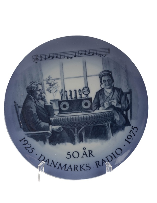 ROYAL COPENHAGEN Danmarks Radio 50 År seinälautanen - Seinälautaset - 10105253141 - 0