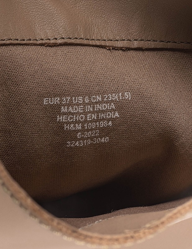 H&M beiget saapikkaat, 37 - Naisten nilkkurit ja saappaat - 10105253206 - 3